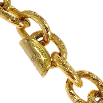 Chanel Bow Chain Necklace Gold