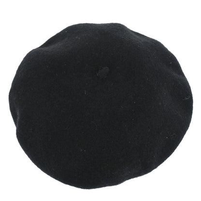 Chanel Black Hat Beret Small Good
