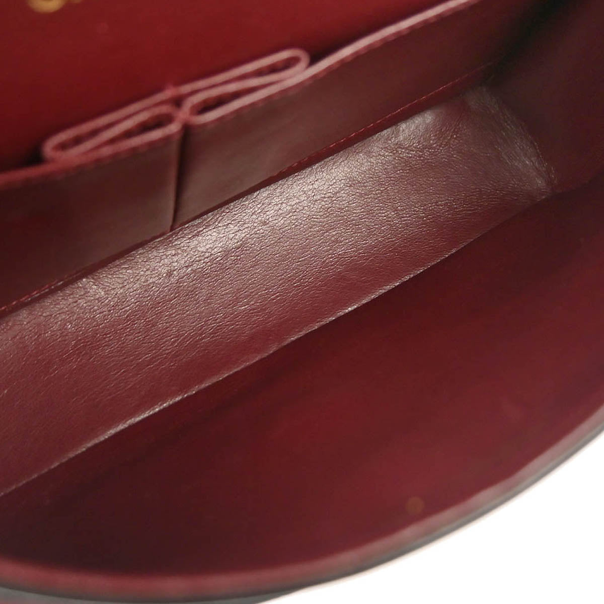 Chanel 1994-1996 Black Lambskin Medium Classic Double Flap Shoulder Bag