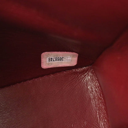 Chanel 1994-1996 Black Lambskin Medium Classic Double Flap Shoulder Bag