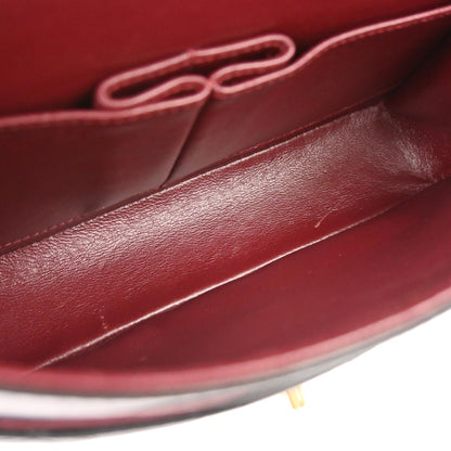 Chanel Black Lambskin Medium Classic Double Flap Shoulder Bag