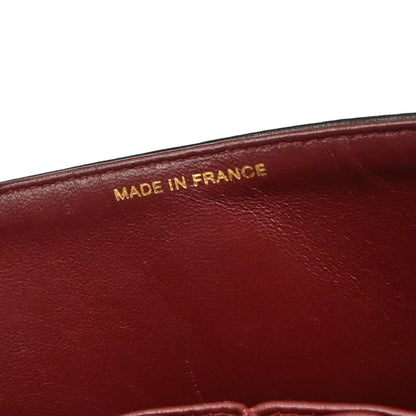 Chanel Black Lambskin Medium Classic Double Flap Shoulder Bag