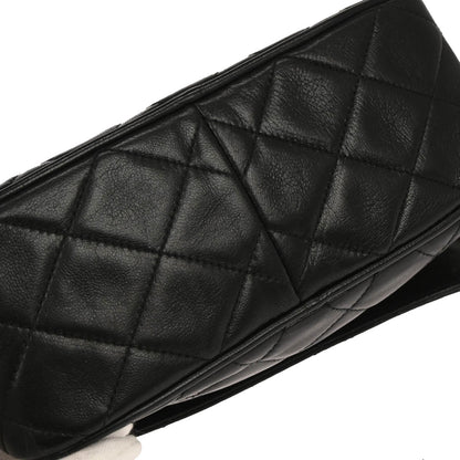Chanel 1996-1997 Black Lambskin Camera Bag Mini