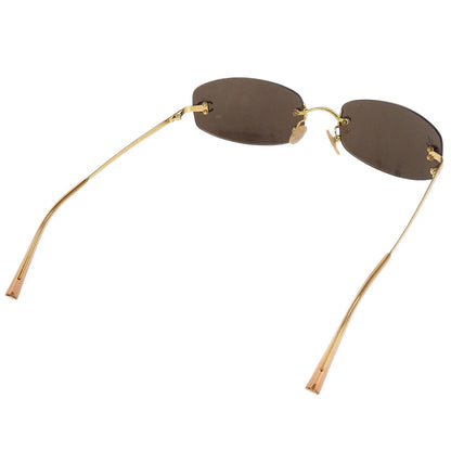 Chanel Sunglasses Eyewear Brown 57□19 Small Good