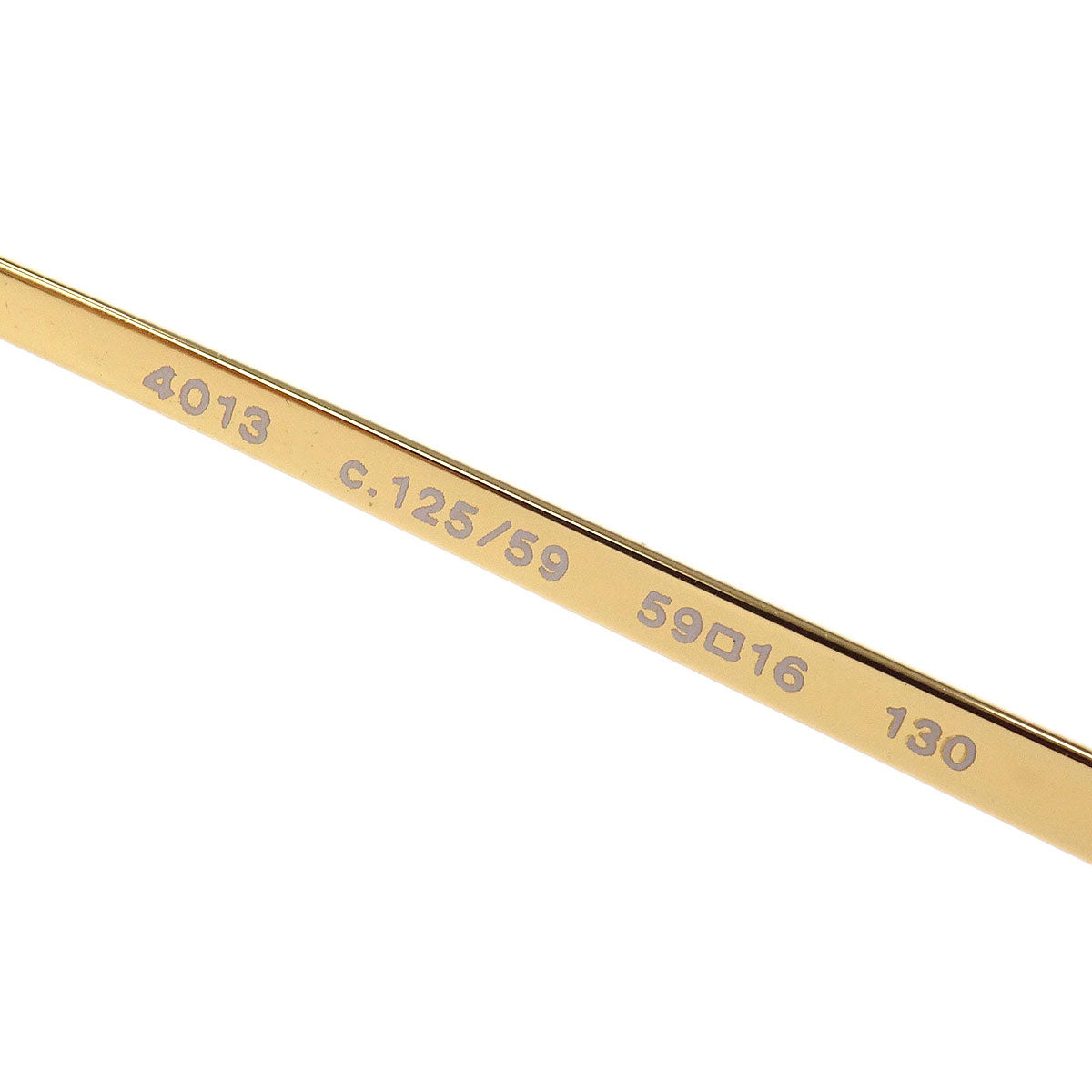 Chanel Sunglasses Eyewear Brown 59□16 Small Good