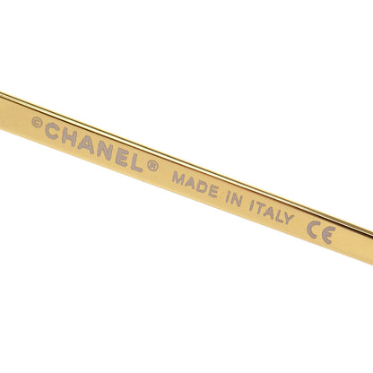 Chanel Sunglasses Eyewear Brown 59□16 Small Good