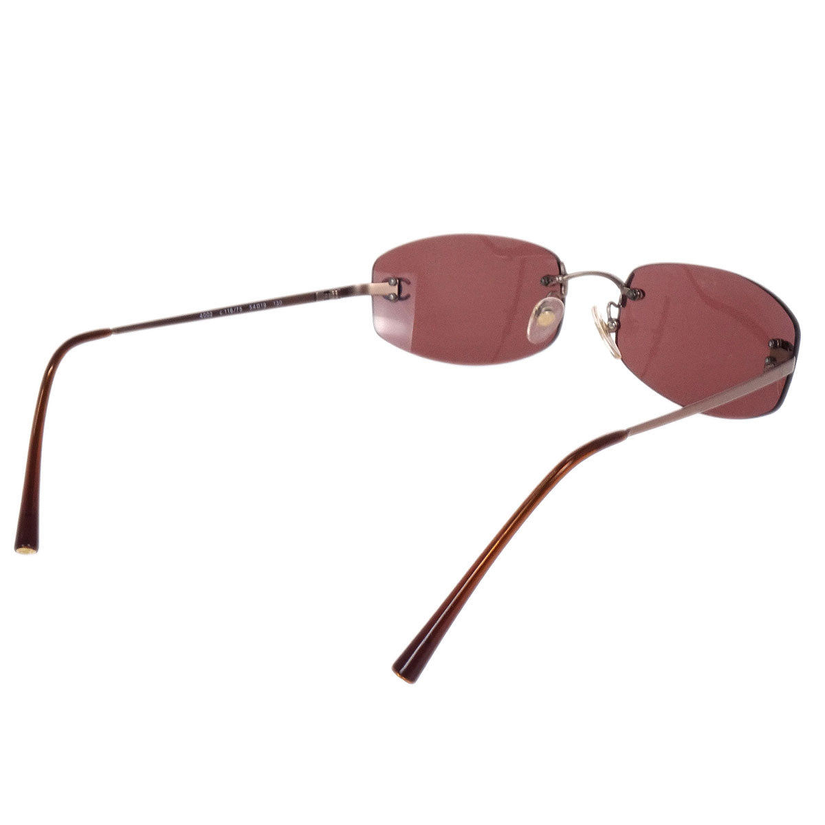 Chanel Sunglasses Eyewear Brown Small Good