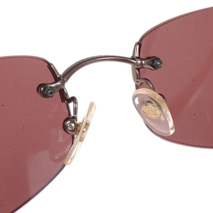 Chanel Sunglasses Eyewear Brown Small Good