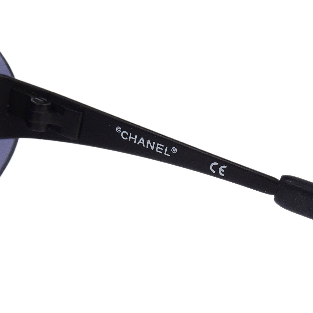 Chanel Sunglasses Eyewear Black Small Good