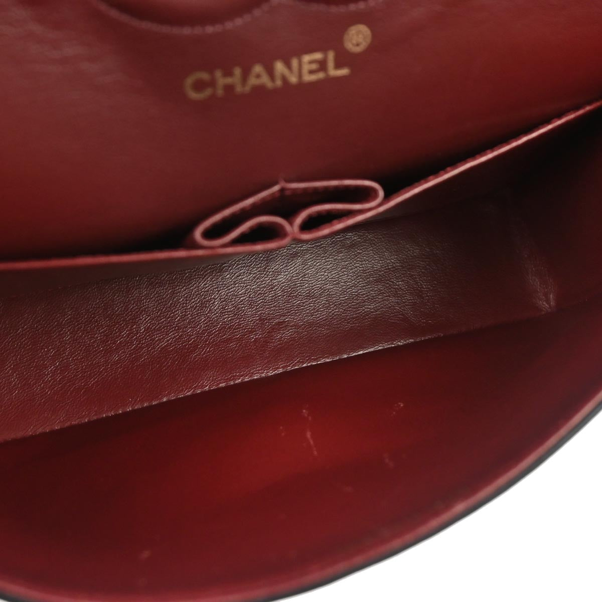 Chanel Black Lambskin Medium Classic Double Flap Shoulder Bag