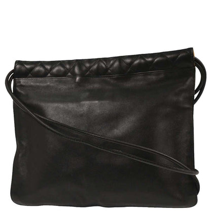 Chanel Black Calfskin Cambon Ligne Shoulder Bag