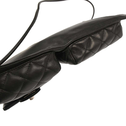 Chanel Black Calfskin Cambon Ligne Shoulder Bag