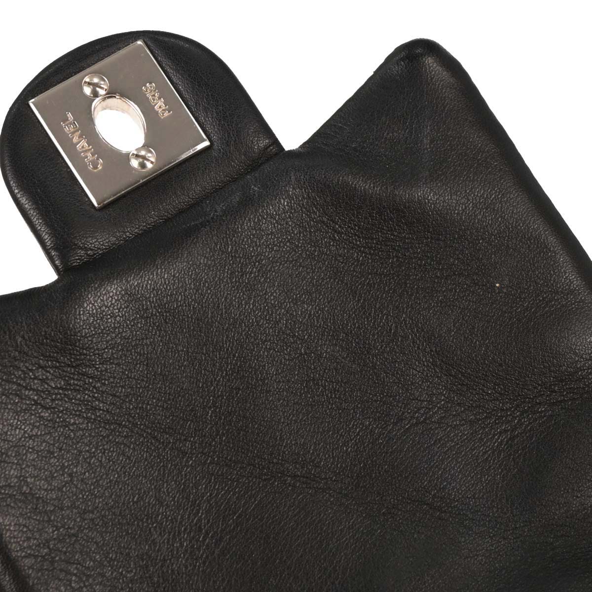 Chanel Black Calfskin Cambon Ligne Shoulder Bag