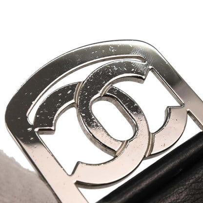 Chanel 2006-2008 Black Lambskin Secret Label Flap Bag Handbag