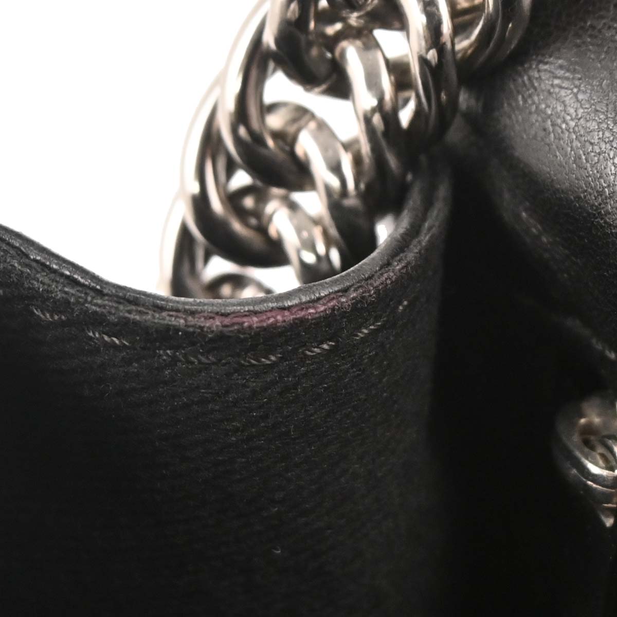Chanel 2006-2008 Black Lambskin Secret Label Flap Bag Handbag