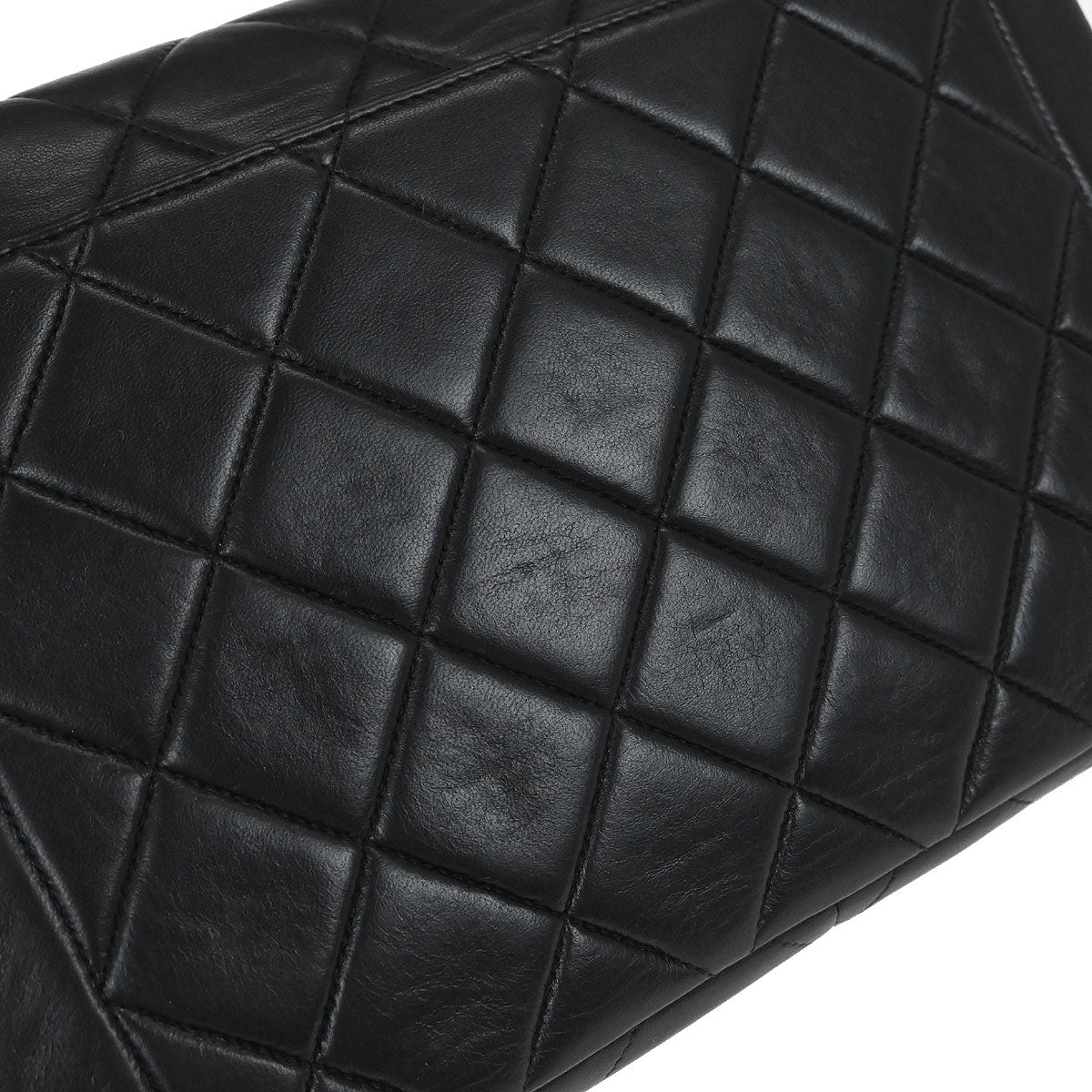 Chanel Black Lambskin Shoulder Bag