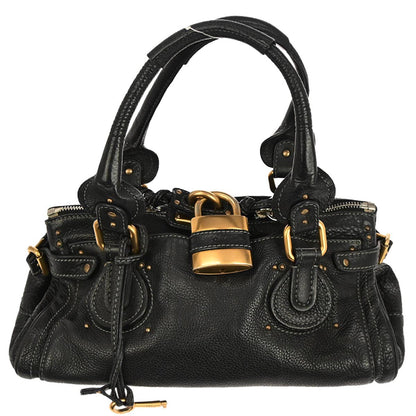 Chloe Black Paddington Medium Handbag