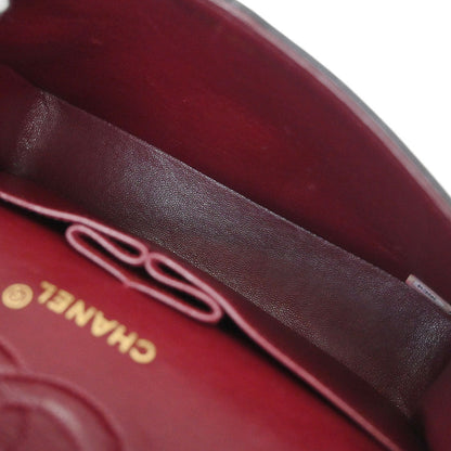 Chanel Black Lambskin Small Classic Double Flap Shoulder Bag