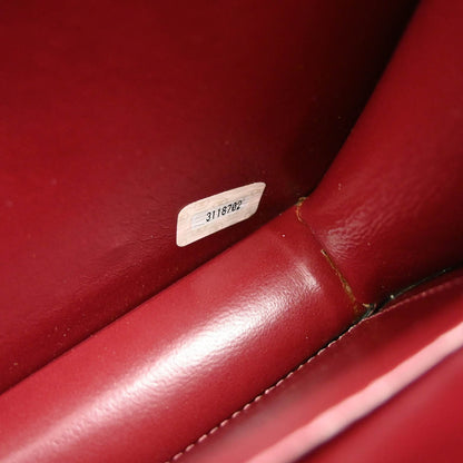 Chanel 1994-1996 Black Lambskin Paris Shoulder Bag