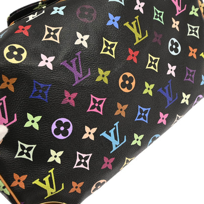 Louis Vuitton Black Monogram Multicolor Speedy 30 Handbag M92642