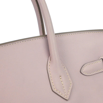 Hermes Rose Dragee Swift Birkin 30 Handbag