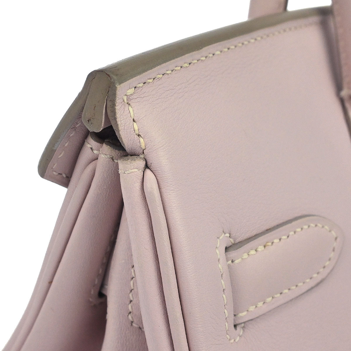 Hermes Rose Dragee Swift Birkin 30 Handbag