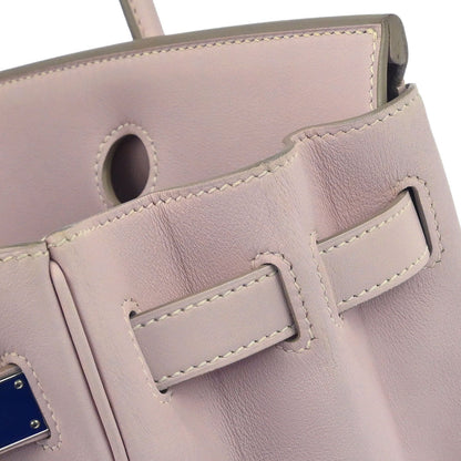 Hermes Rose Dragee Swift Birkin 30 Handbag