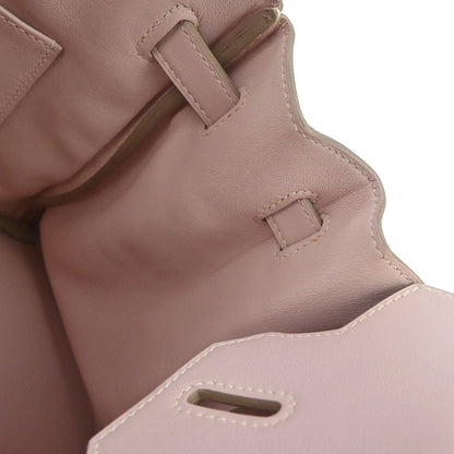 Hermes Rose Dragee Swift Birkin 30 Handbag