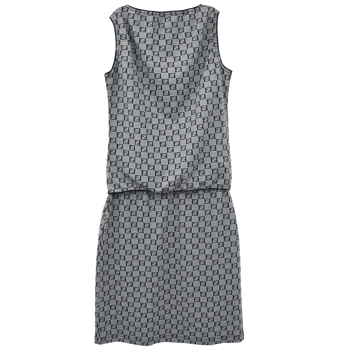 Fendi Setup Top Skirt Zucchino Gray #46