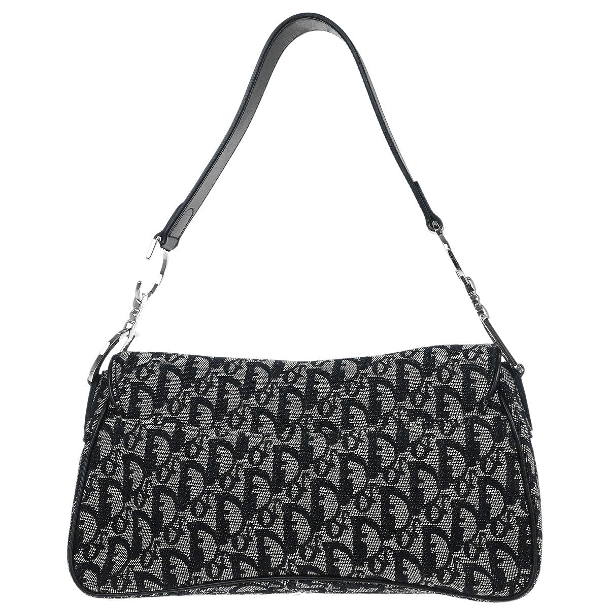 Christian Dior Black Trotter Saddle Handbag