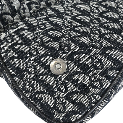 Christian Dior Black Trotter Saddle Handbag