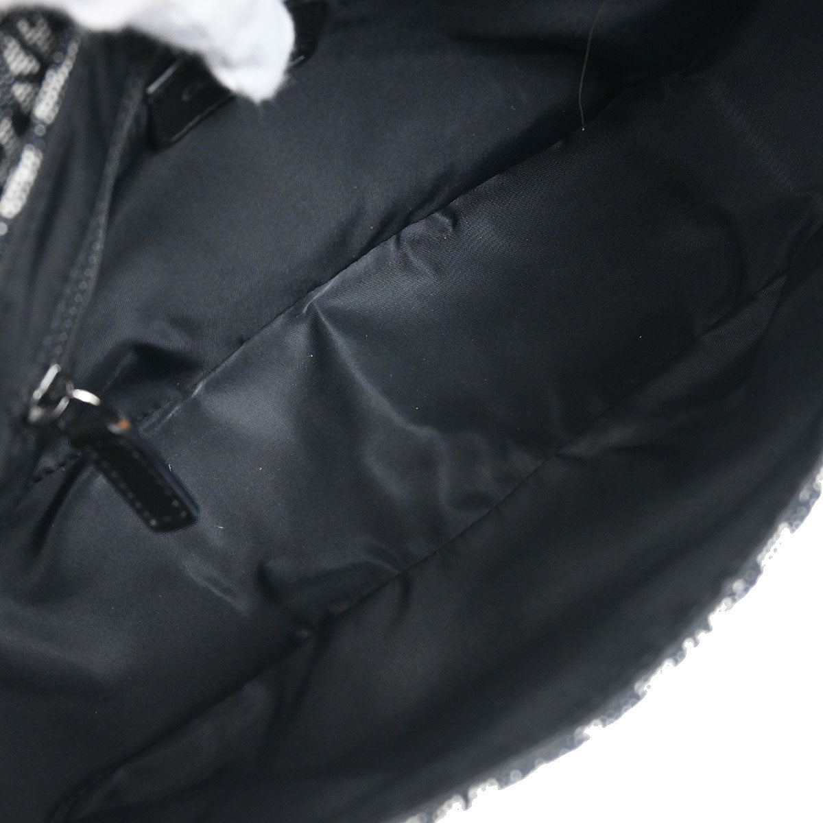 Christian Dior Black Trotter Saddle Handbag