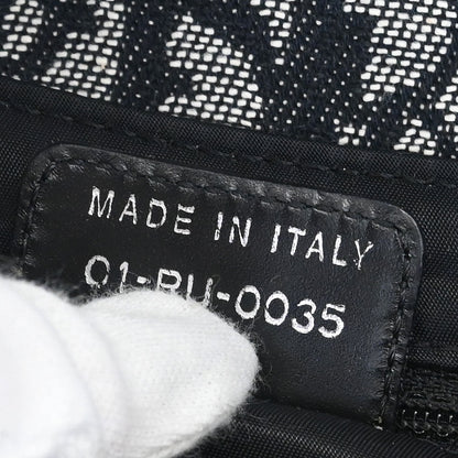 Christian Dior Black Trotter Saddle Handbag