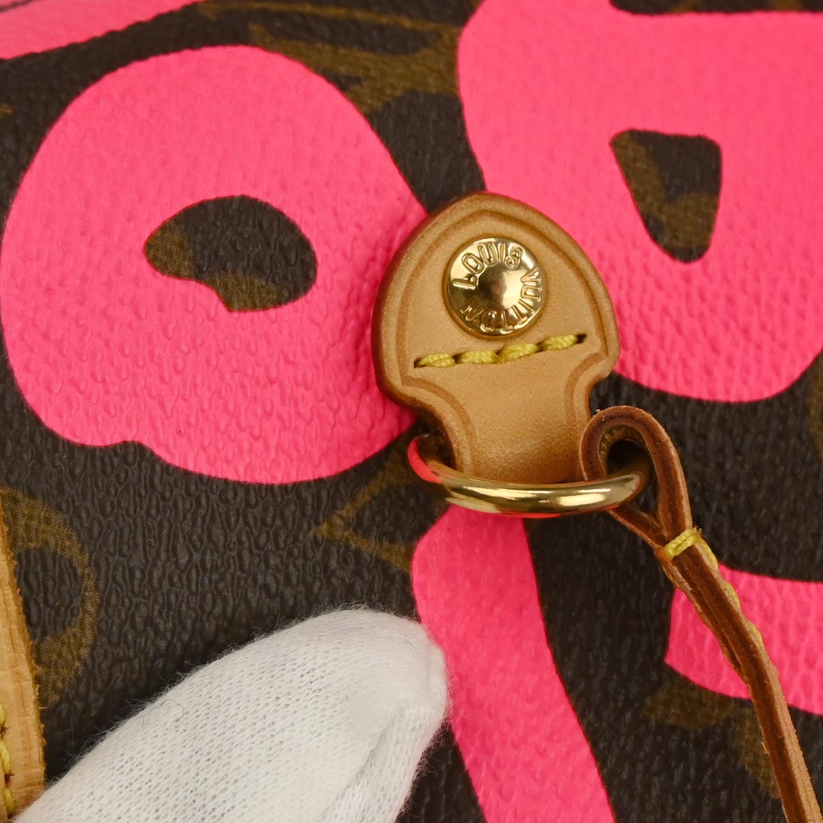 Louis Vuitton 2009 Pink Monogram Graffiti Neverfull GM Tote Bag M93701