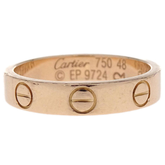 Cartier Mini Love Ring 750 #48 Jewelry