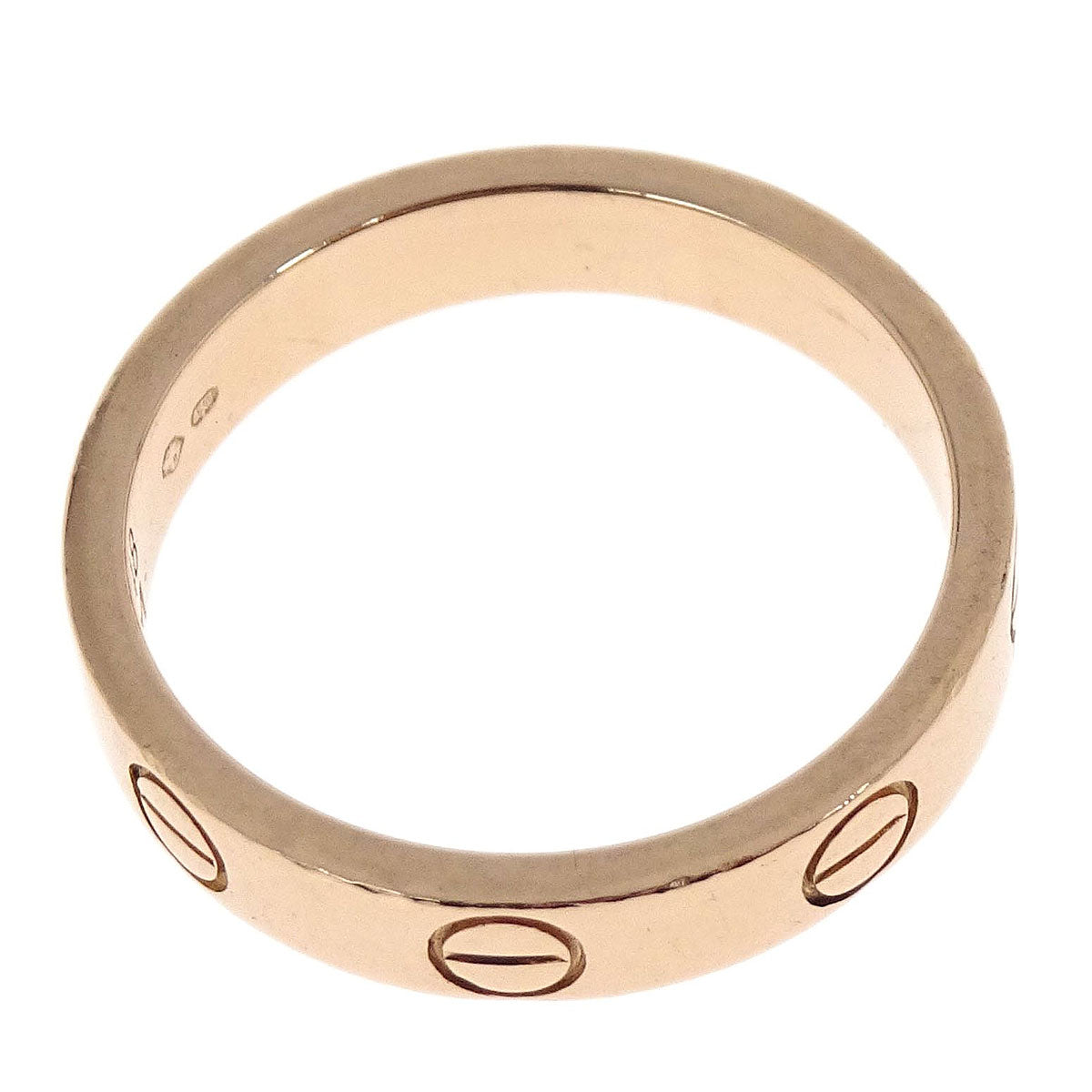 Cartier Mini Love Ring 750 #48 Jewelry