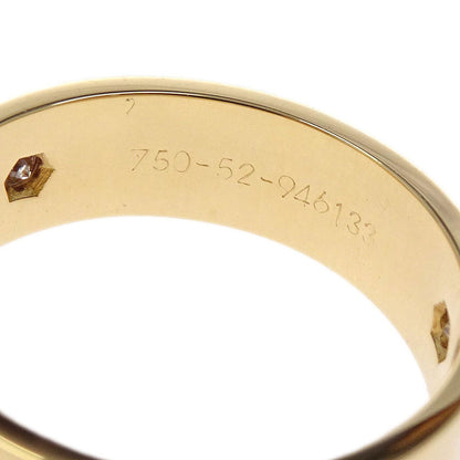 Cartier Love Ring 750 Half Diamond #52 750-52-946133 Jewelry