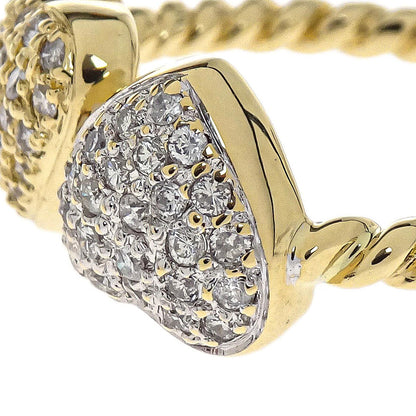 Ring 18K Gold Diamond #52 Jewelry