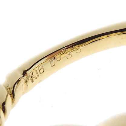 Ring 18K Gold Diamond #52 Jewelry