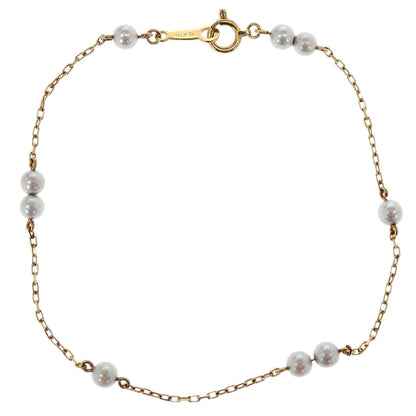 Mikimoto Bracelet 18K Genuine Pearl Gold Jewelry