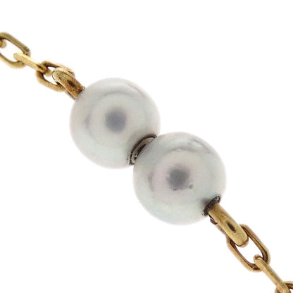 Mikimoto Bracelet 18K Genuine Pearl Gold Jewelry