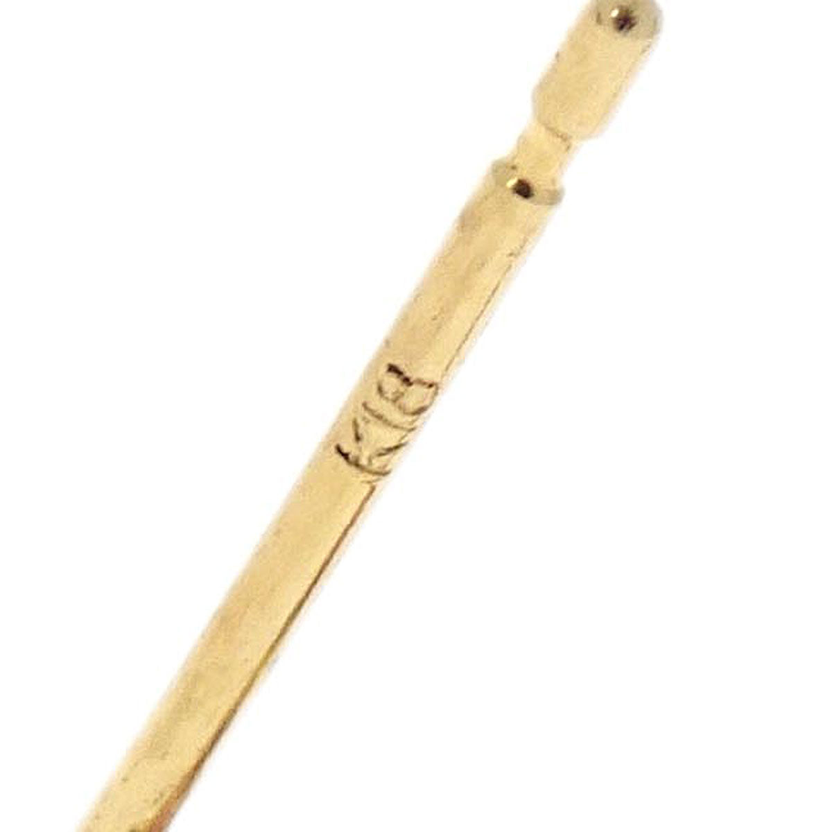 Pierced Earrings 18K Sapphire Jewelry