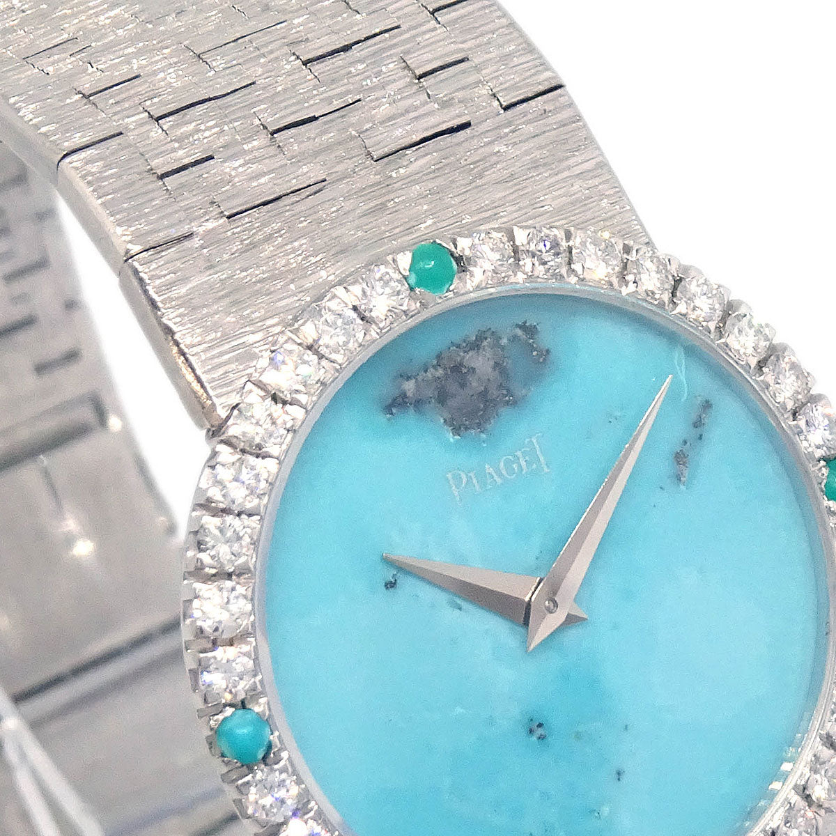 Piaget Tradition Turquoise Ref.9706A6 Manual-winding Watch 18KWG