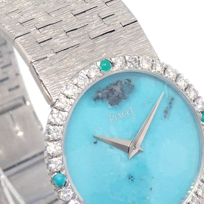 Piaget Tradition Turquoise Ref.9706A6 Manual-winding Watch 18KWG