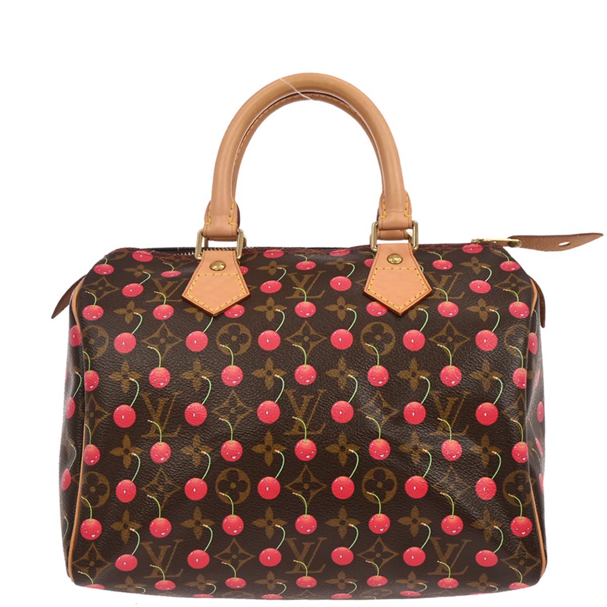 Louis Vuitton Monogram Cherry Speedy 25 Handbag M95009