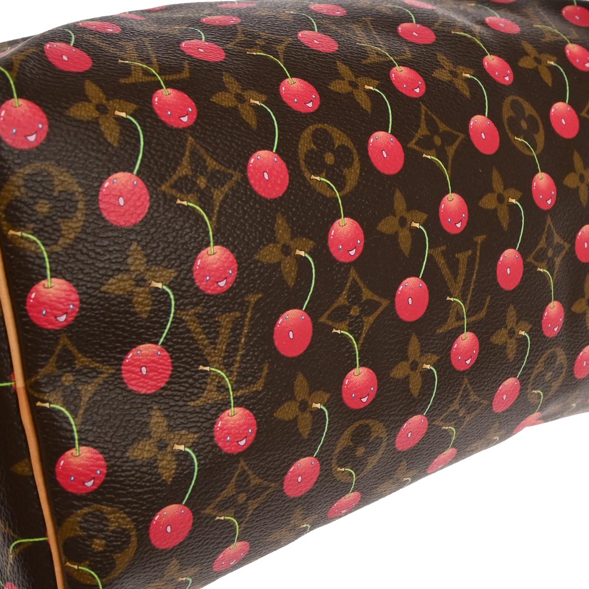 Louis Vuitton Monogram Cherry Speedy 25 Handbag M95009