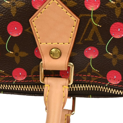 Louis Vuitton Monogram Cherry Speedy 25 Handbag M95009