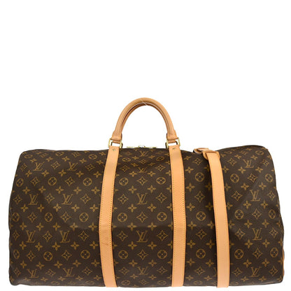 Louis Vuitton 2004 Monogram Keepall Bandouliere 60 Duffle Bag M41412