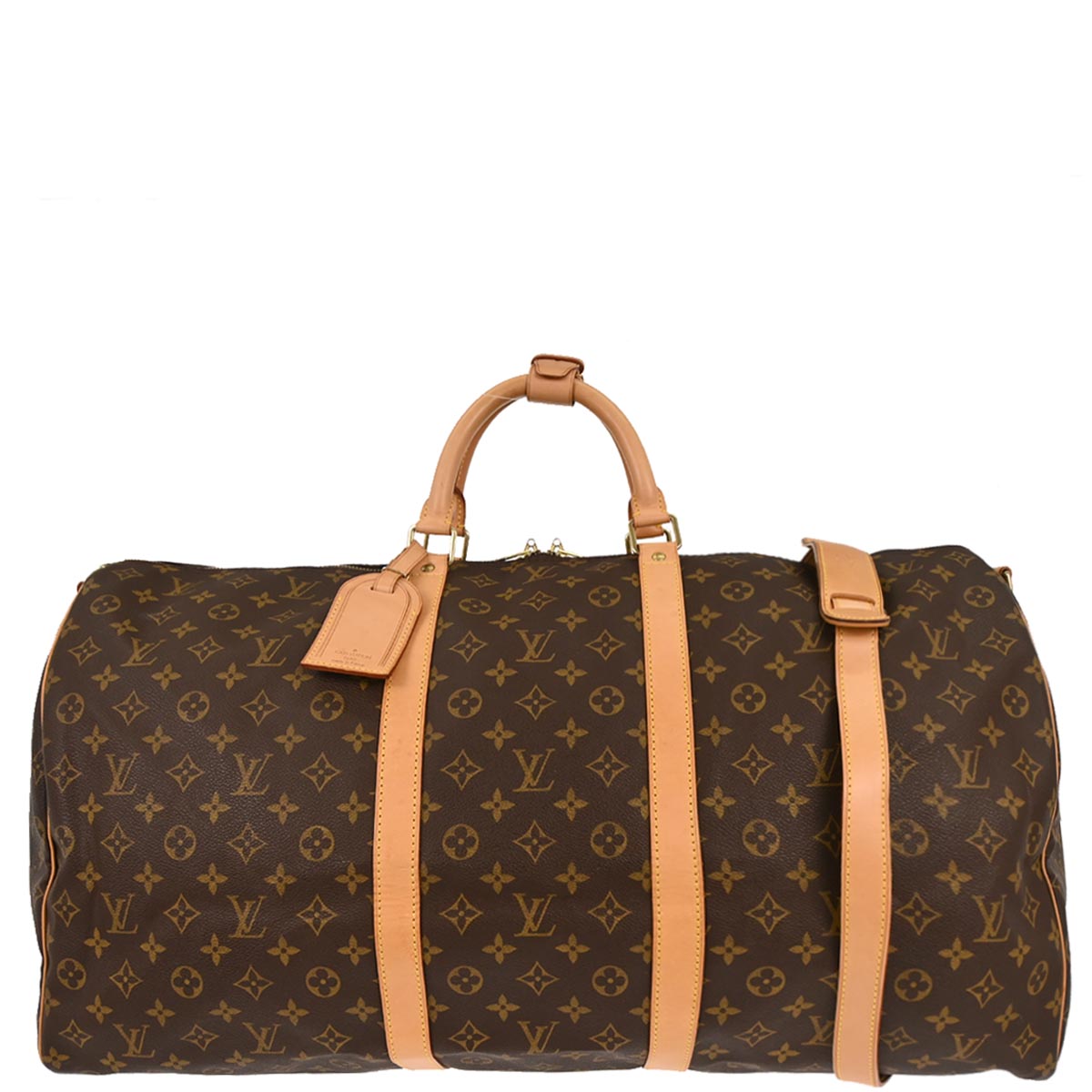 Louis Vuitton Monogram Keepall Bandouliere 60 Duffle Bag M41412