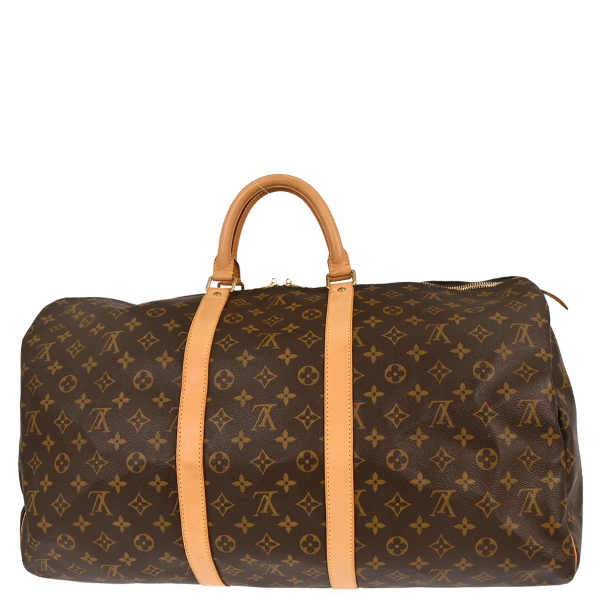 Louis Vuitton Monogram Keepall 55 Travel Handbag M41424